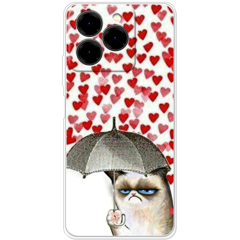 Чохол BoxFace Ulefone Note 20 Pro Raining Hearts