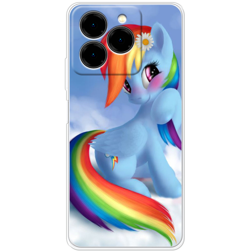 Чохол BoxFace Ulefone Note 20 Pro My Little Pony Rainbow Dash