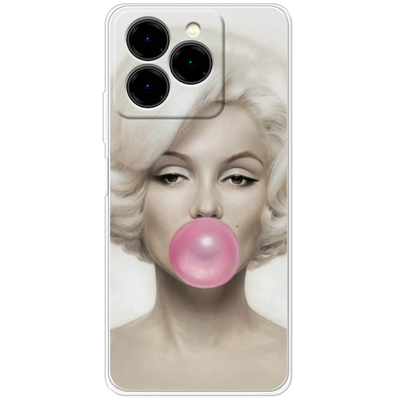 Чохол BoxFace Ulefone Note 20 Pro Marilyn Monroe Bubble Gum