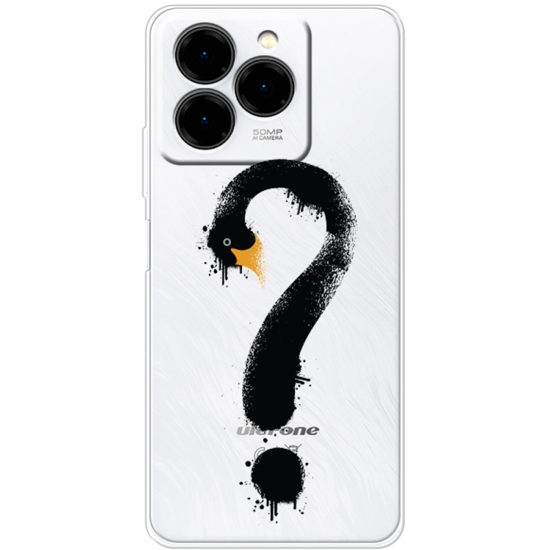 Прозорий чохол BoxFace Ulefone Note 20 Pro Swan question