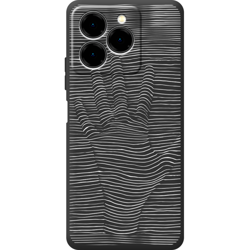 Чорний чохол BoxFace Ulefone Note 20 Pro Optical Hand