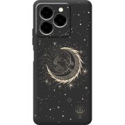 Чорний чохол BoxFace Ulefone Note 20 Pro Moon