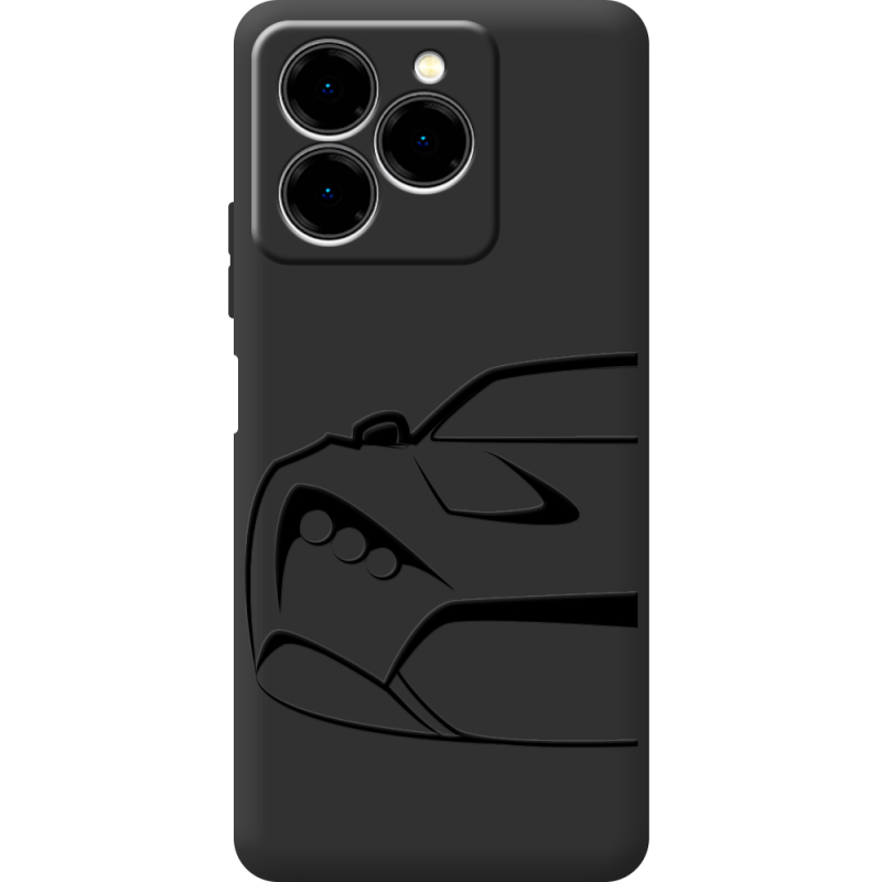 Чорний чохол BoxFace Ulefone Note 20 Pro Sportcar