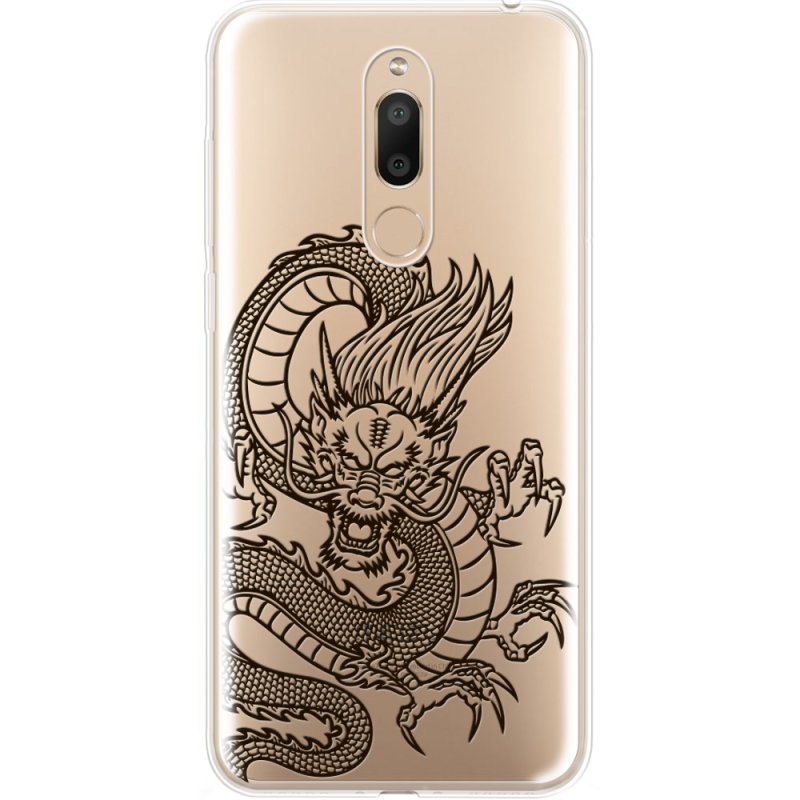 Прозрачный чехол Uprint Meizu M6T Chinese Dragon