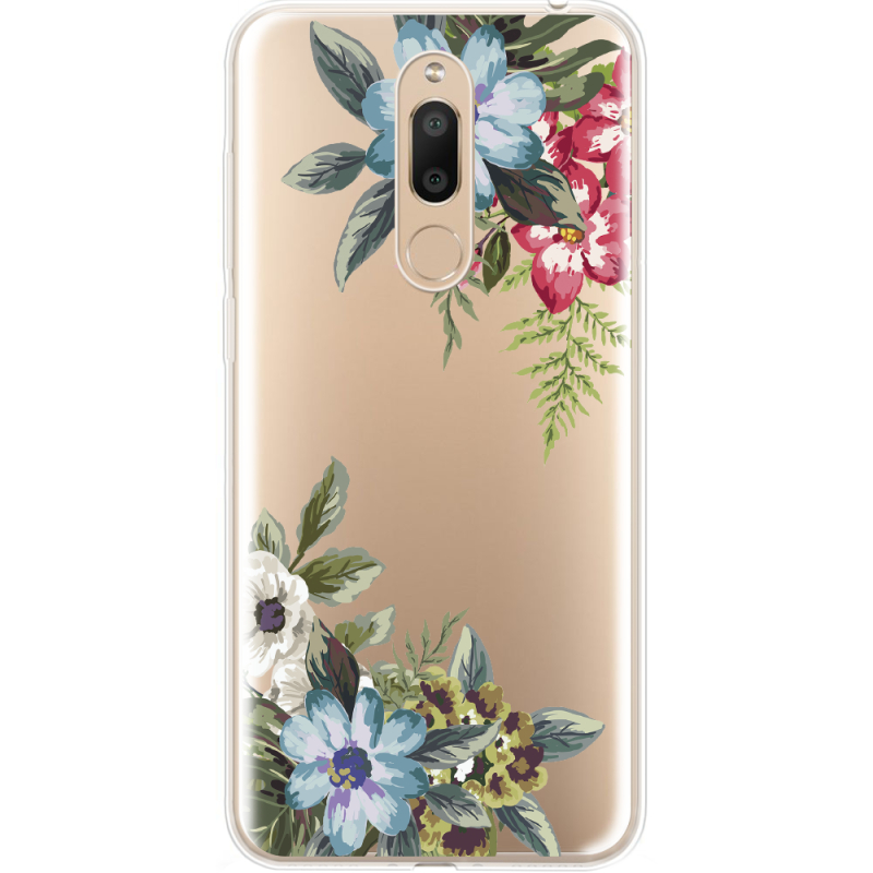 Прозрачный чехол Uprint Meizu M6T Floral