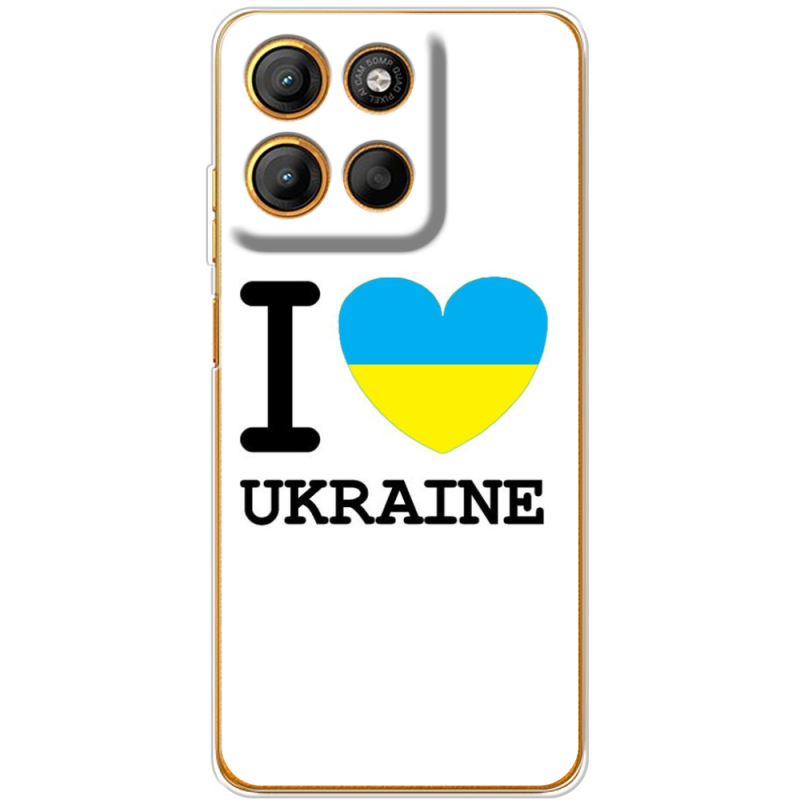 Чохол BoxFace Motorola G15 Power I love Ukraine