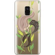 Прозрачный чехол Uprint Samsung A530 Galaxy A8 (2018) Cute Mermaid