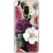 Прозрачный чехол Uprint Samsung A530 Galaxy A8 (2018) Floral Dark Dreams
