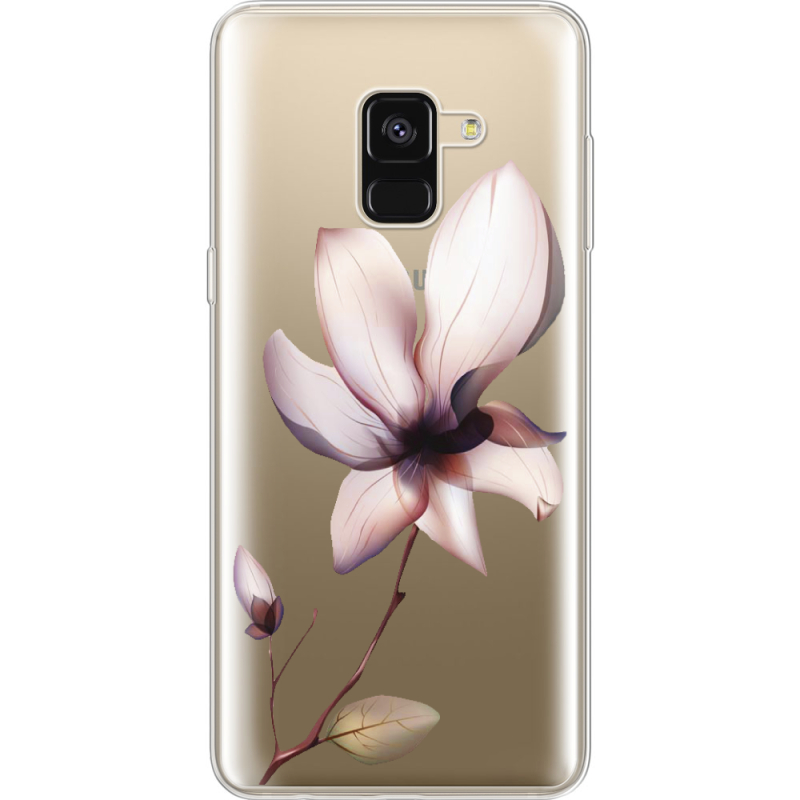 Прозрачный чехол Uprint Samsung A530 Galaxy A8 (2018) Magnolia