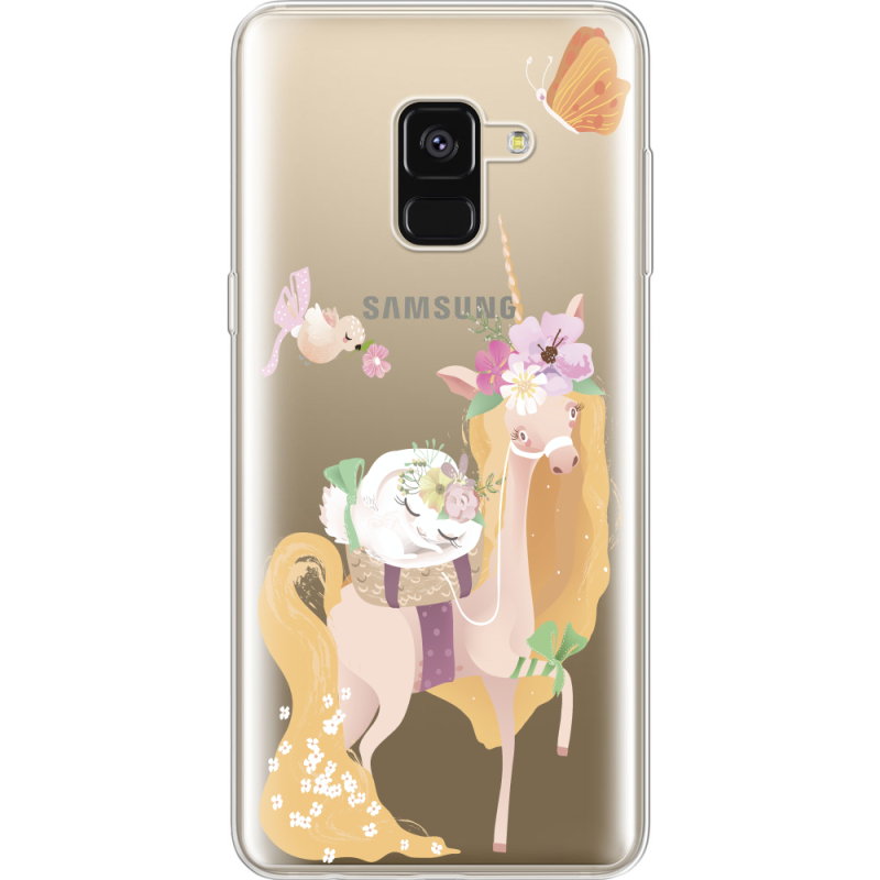 Прозрачный чехол Uprint Samsung A530 Galaxy A8 (2018) Uni Blonde