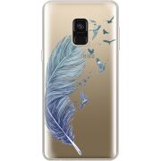 Прозрачный чехол Uprint Samsung A530 Galaxy A8 (2018) Feather