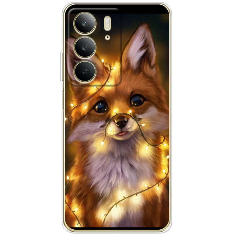 Чохол BoxFace Realme C75 Різдвяна лисичка