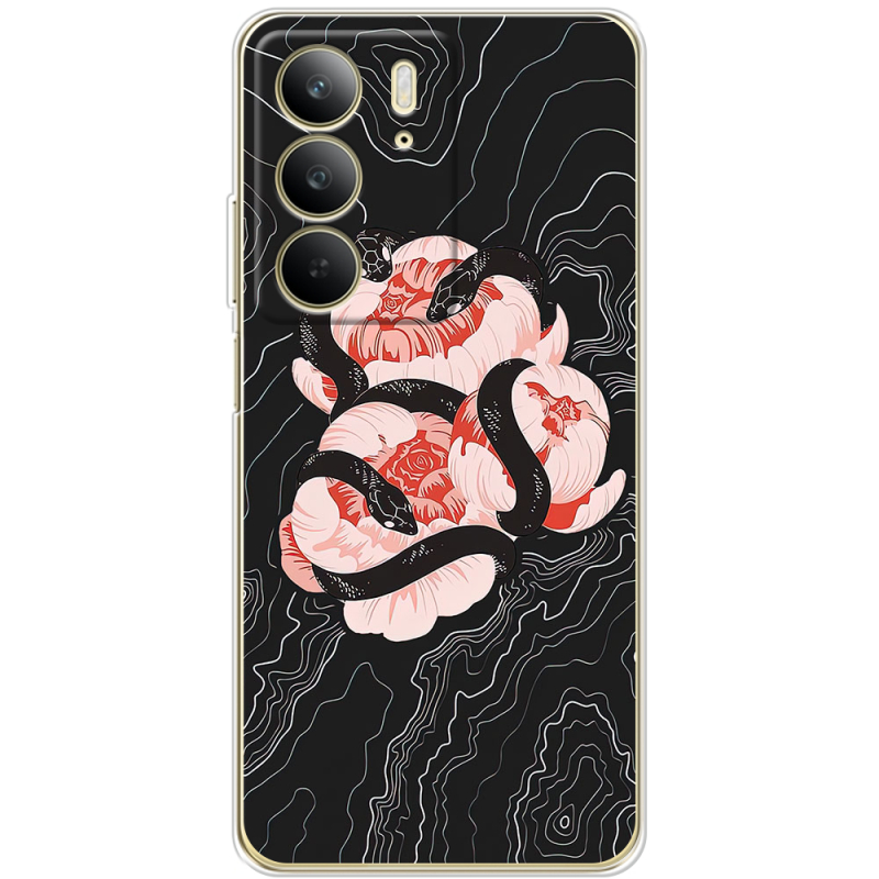 Чохол BoxFace Realme C75 Snake Rose