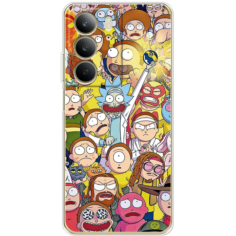Чохол BoxFace Realme C75 Rick and Morty