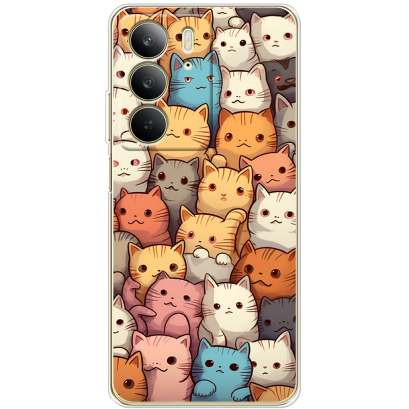 Чохол BoxFace Realme C75 Котики муркотики