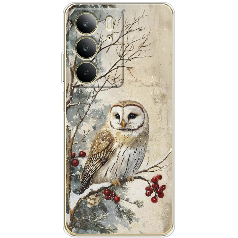 Чохол BoxFace Realme C75 Christmas Owl