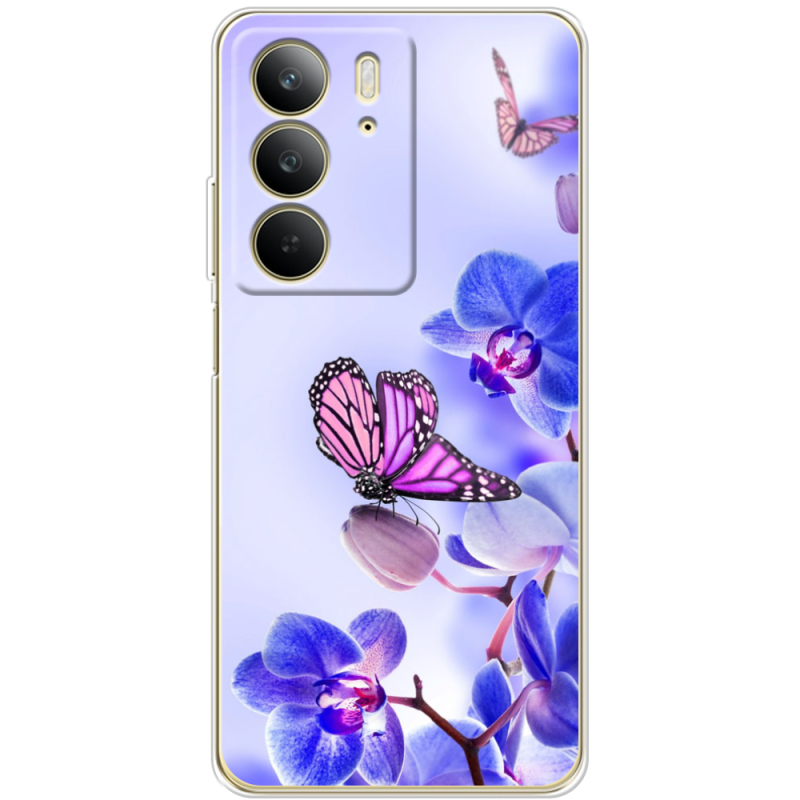 Чохол BoxFace Realme C75 Orchids and Butterflies