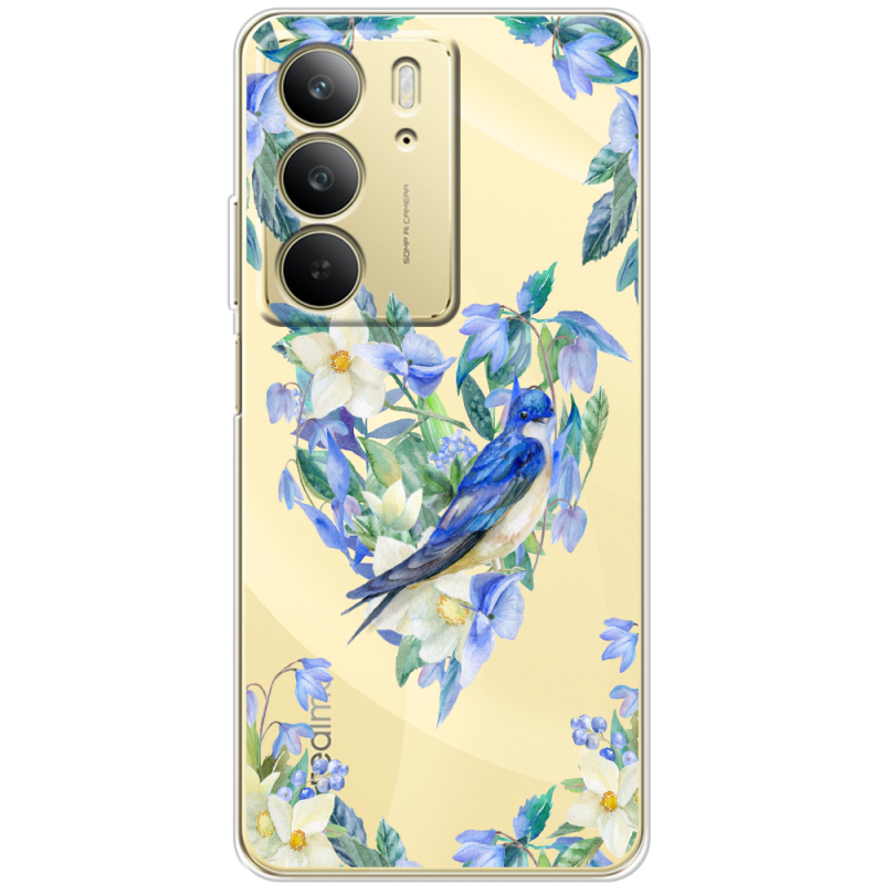 Прозорий чохол BoxFace Realme C75 Spring Bird