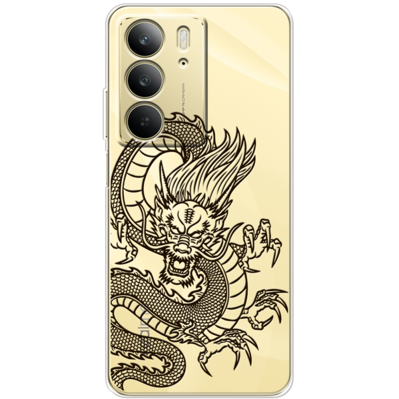Прозорий чохол BoxFace Realme C75 Chinese Dragon