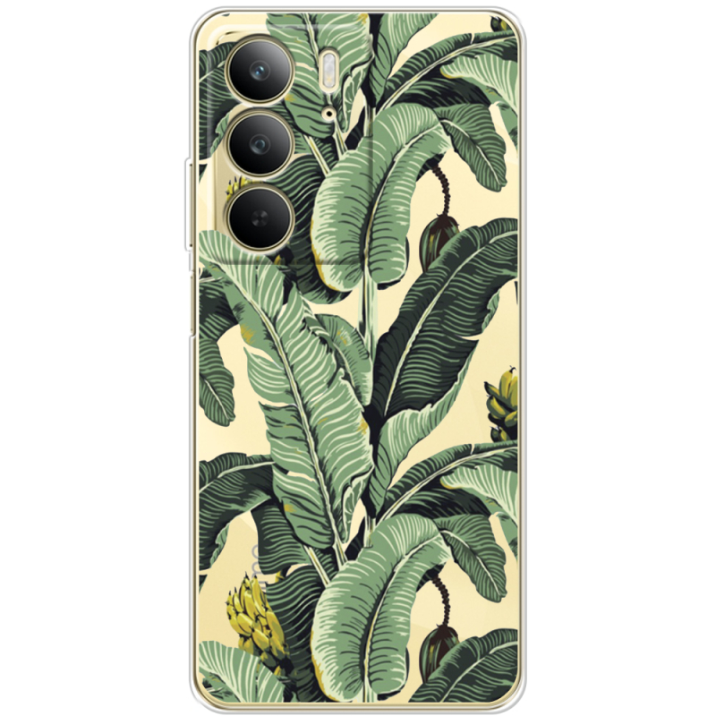 Прозорий чохол BoxFace Realme C75 Banana Leaves