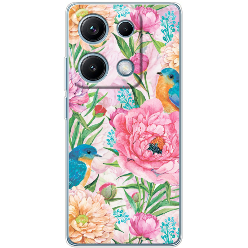 Чохол BoxFace Xiaomi Redmi Note 14S Birds in Flowers