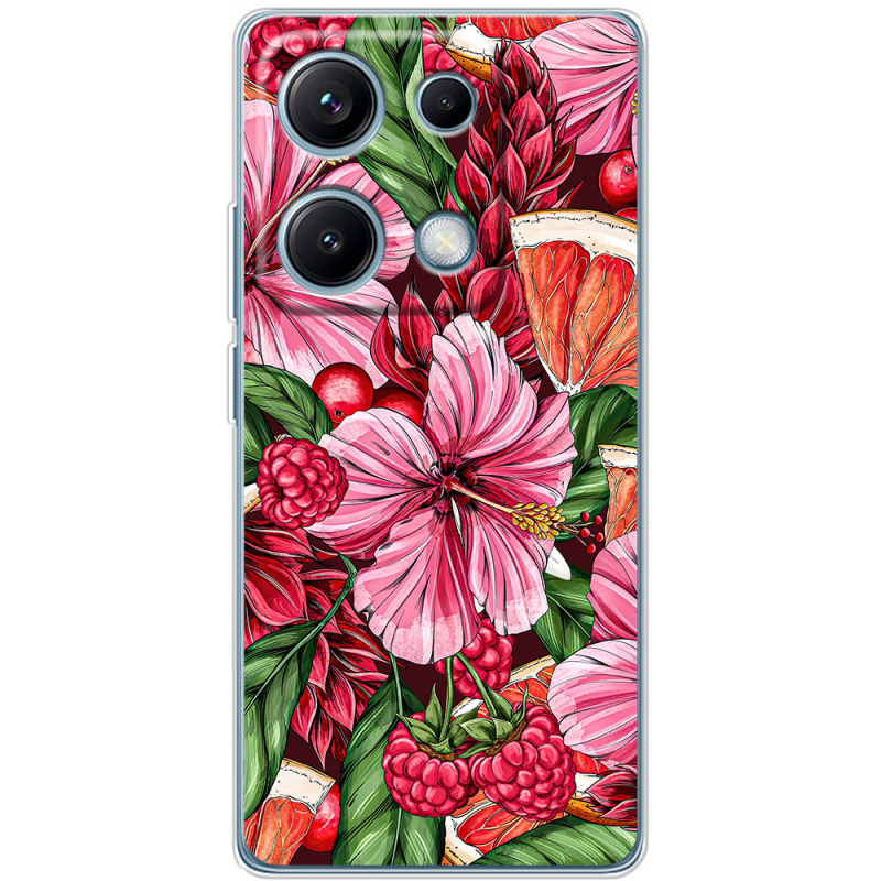 Чохол BoxFace Xiaomi Redmi Note 14S Tropical Flowers