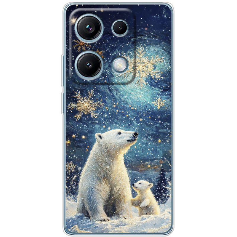 Чохол BoxFace Xiaomi Redmi Note 14S Північні ведмеді