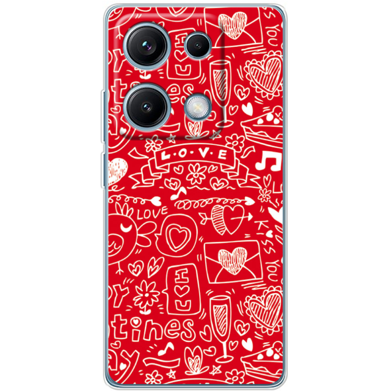 Чохол BoxFace Xiaomi Redmi Note 14S Happy Valentines