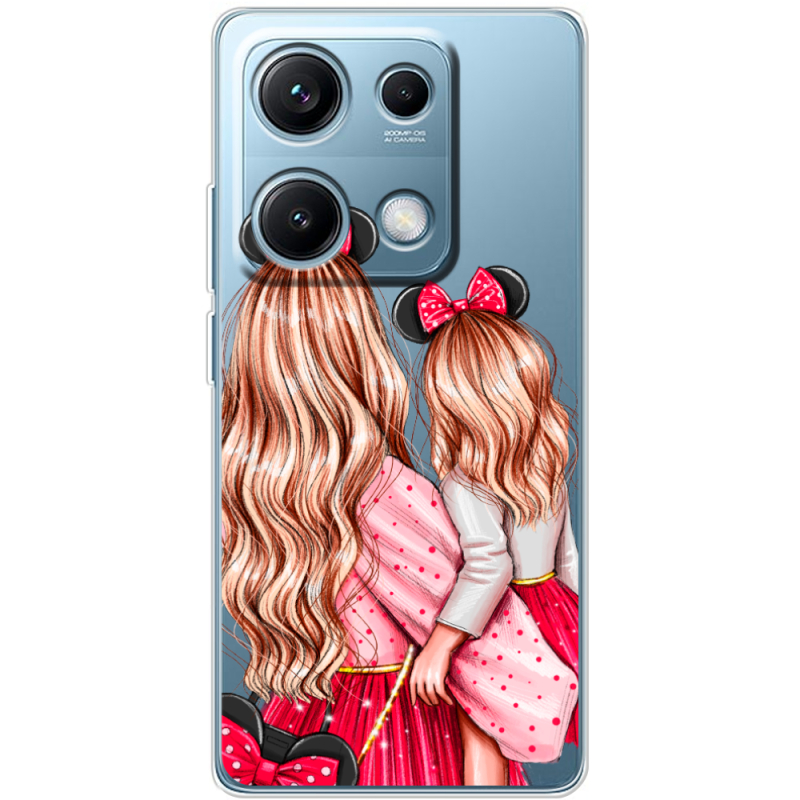 Прозорий чохол BoxFace Xiaomi Redmi Note 14S Mouse Girls