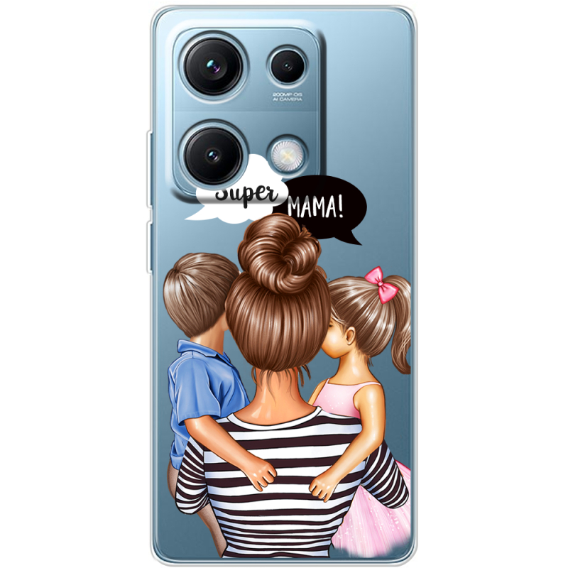 Прозорий чохол BoxFace Xiaomi Redmi Note 14S Super Mama