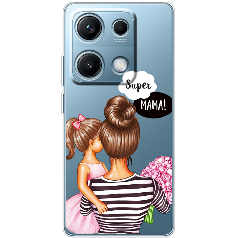 Прозорий чохол BoxFace Xiaomi Redmi Note 14S Super Mama and Daughter
