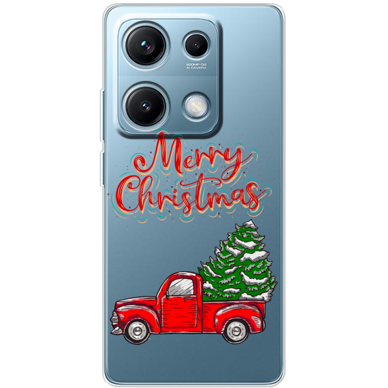 Прозорий чохол BoxFace Xiaomi Redmi Note 14S Holiday Car