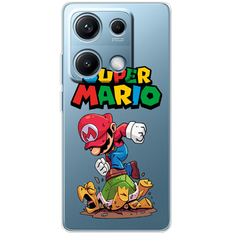 Прозорий чохол BoxFace Xiaomi Redmi Note 14S Super Mario
