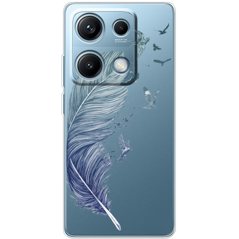 Прозорий чохол BoxFace Xiaomi Redmi Note 14S Feather
