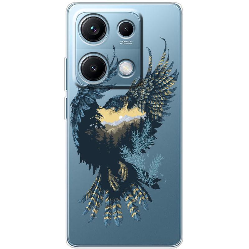 Прозорий чохол BoxFace Xiaomi Redmi Note 14S Eagle