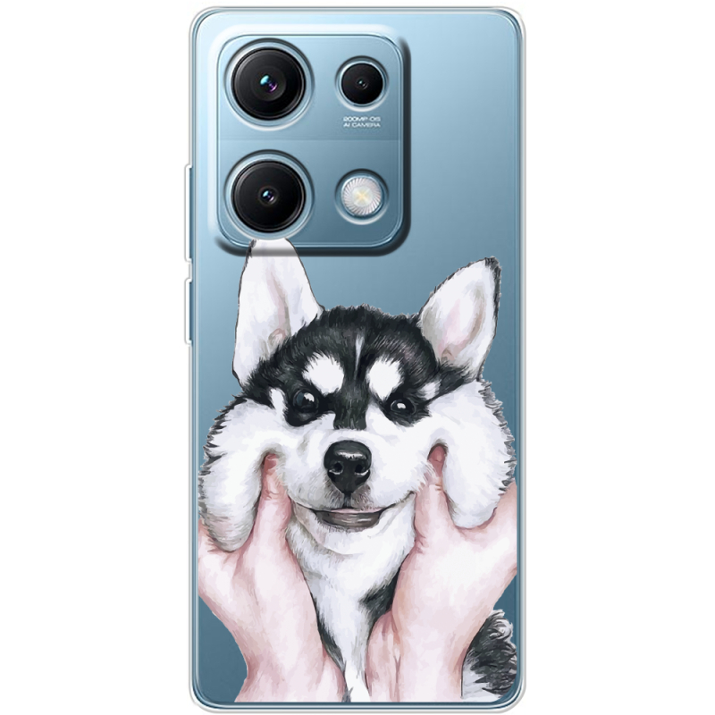 Прозорий чохол BoxFace Xiaomi Redmi Note 14S Husky