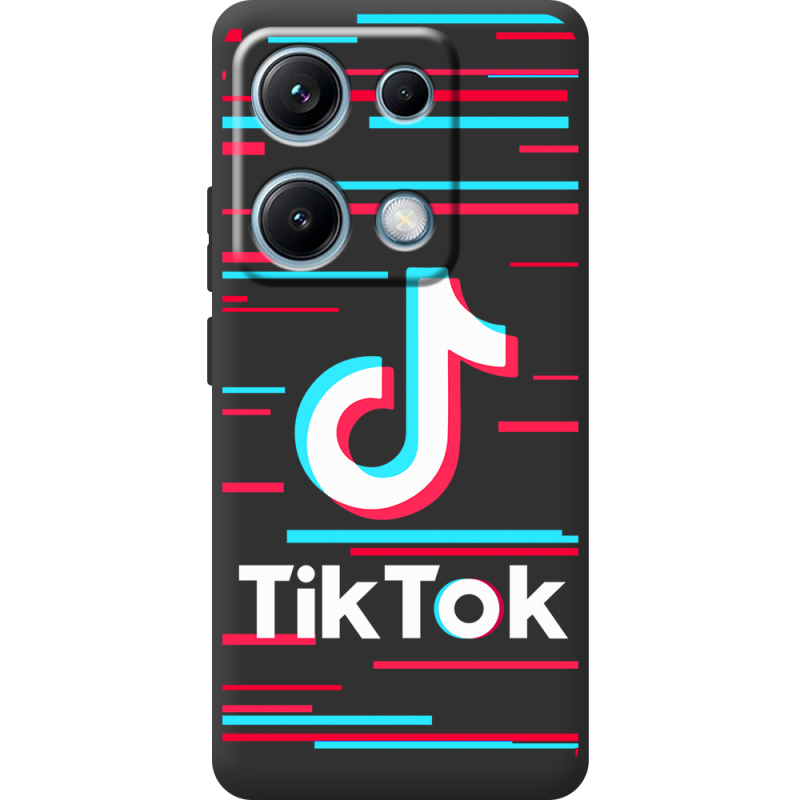 Чорний чохол BoxFace Xiaomi Redmi Note 14S Tik Tok