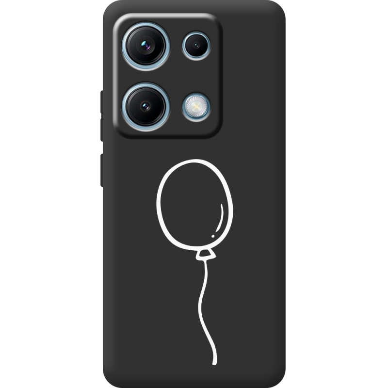 Чорний чохол BoxFace Xiaomi Redmi Note 14S Balloon