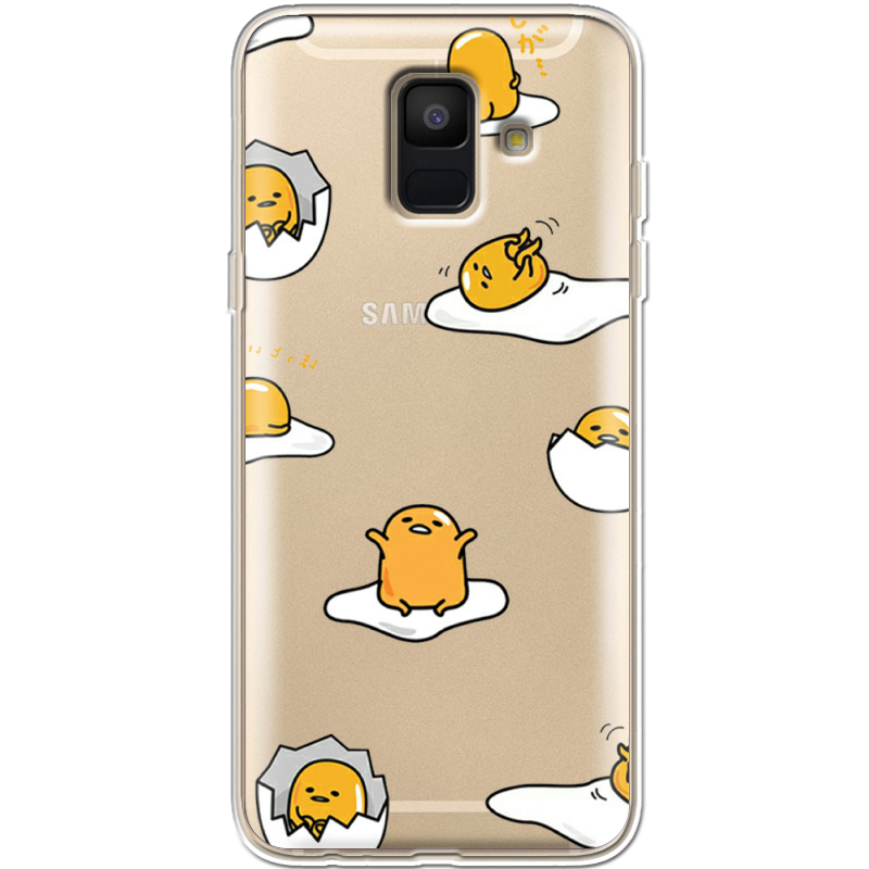 Прозрачный чехол Uprint Samsung A600 Galaxy A6 2018 Gudetama