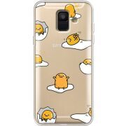 Прозрачный чехол Uprint Samsung A600 Galaxy A6 2018 Gudetama