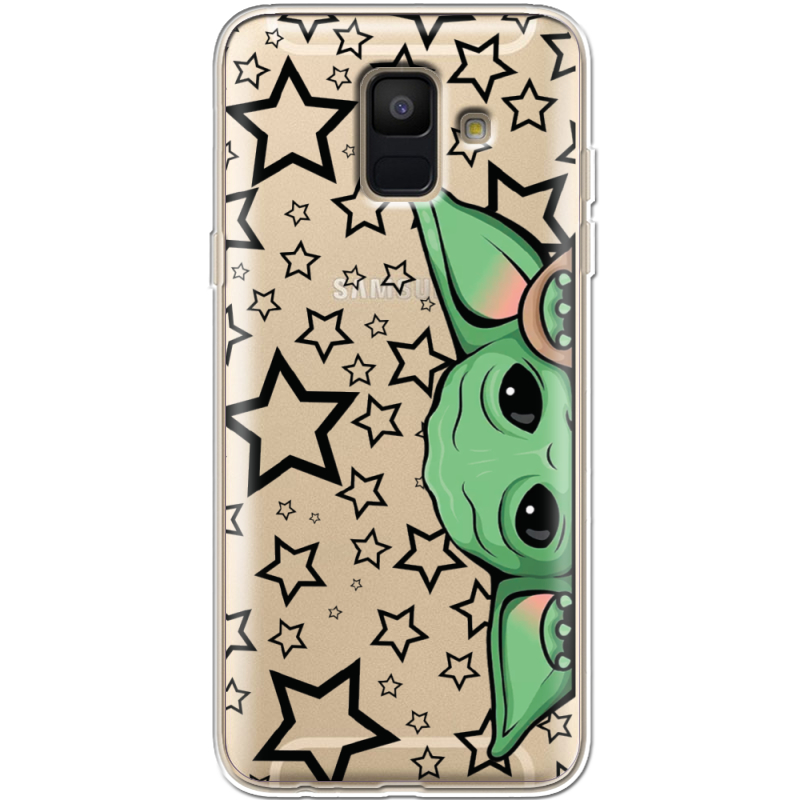 Прозрачный чехол Uprint Samsung A600 Galaxy A6 2018 Baby Yoda