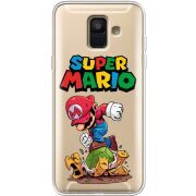 Прозрачный чехол Uprint Samsung A600 Galaxy A6 2018 Super Mario