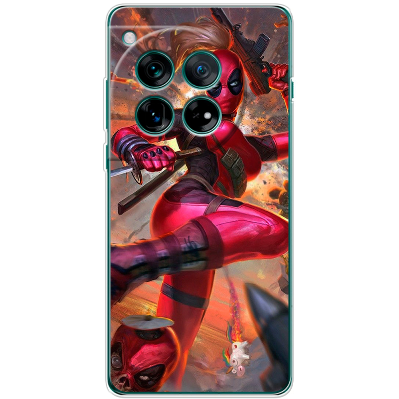 Чохол BoxFace OnePlus 12 Woman Deadpool