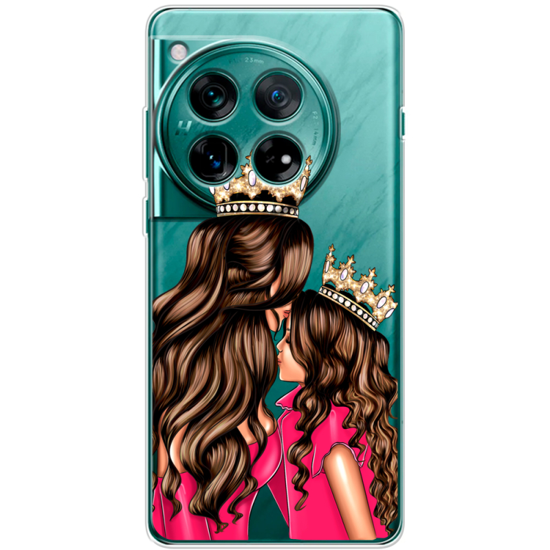 Прозорий чохол BoxFace OnePlus 12 Queen and Princess