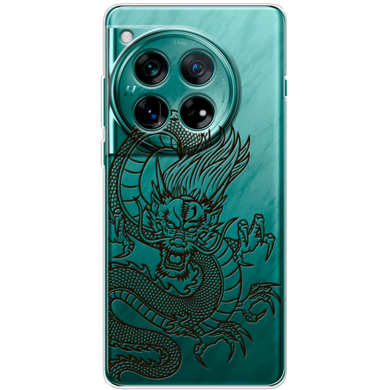 Прозорий чохол BoxFace OnePlus 12 Chinese Dragon