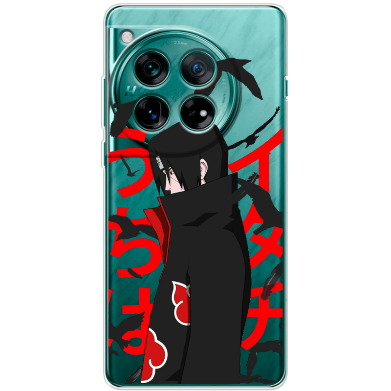 Прозорий чохол BoxFace OnePlus 12 Учиха Итачи