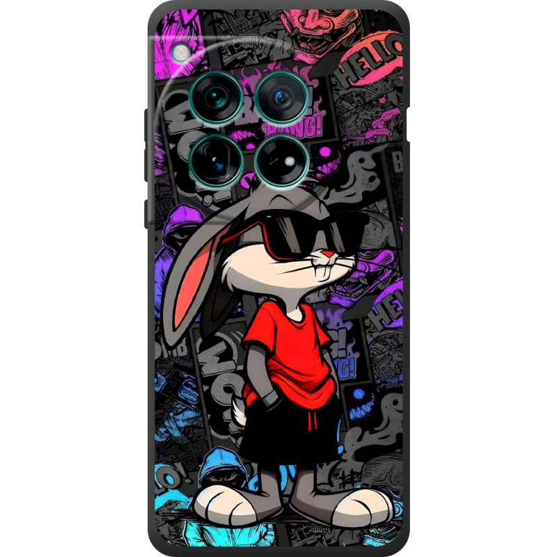 Чорний чохол BoxFace OnePlus 12 Малий вухань