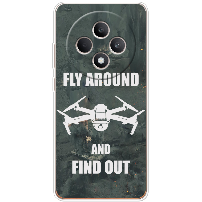 Чохол BoxFace OPPO Reno 12 F Дрон Fly Around