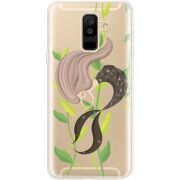 Прозрачный чехол Uprint Samsung A605 Galaxy A6 Plus 2018 Cute Mermaid