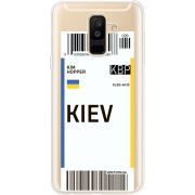 Прозрачный чехол Uprint Samsung A605 Galaxy A6 Plus 2018 Ticket Kiev